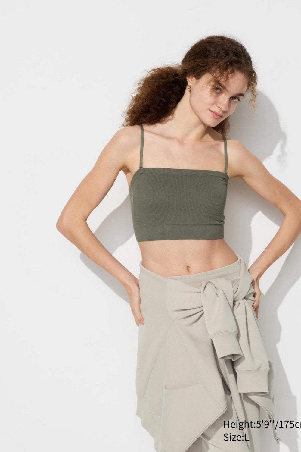 Бесшовный топ 612033720 green