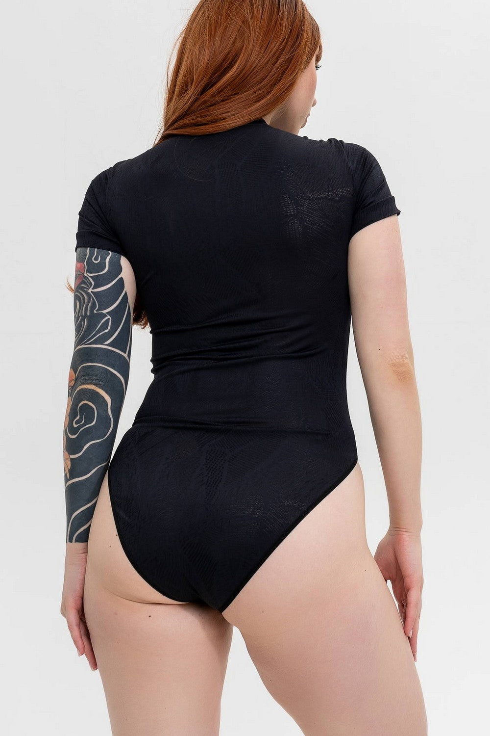 Боди с коротким рукавом Black Flame TRK10-AP10