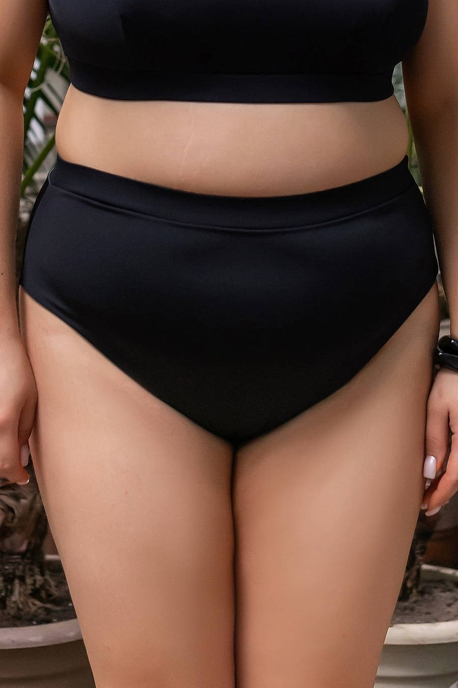 Купальные плавки слип plus size KMP30-C10