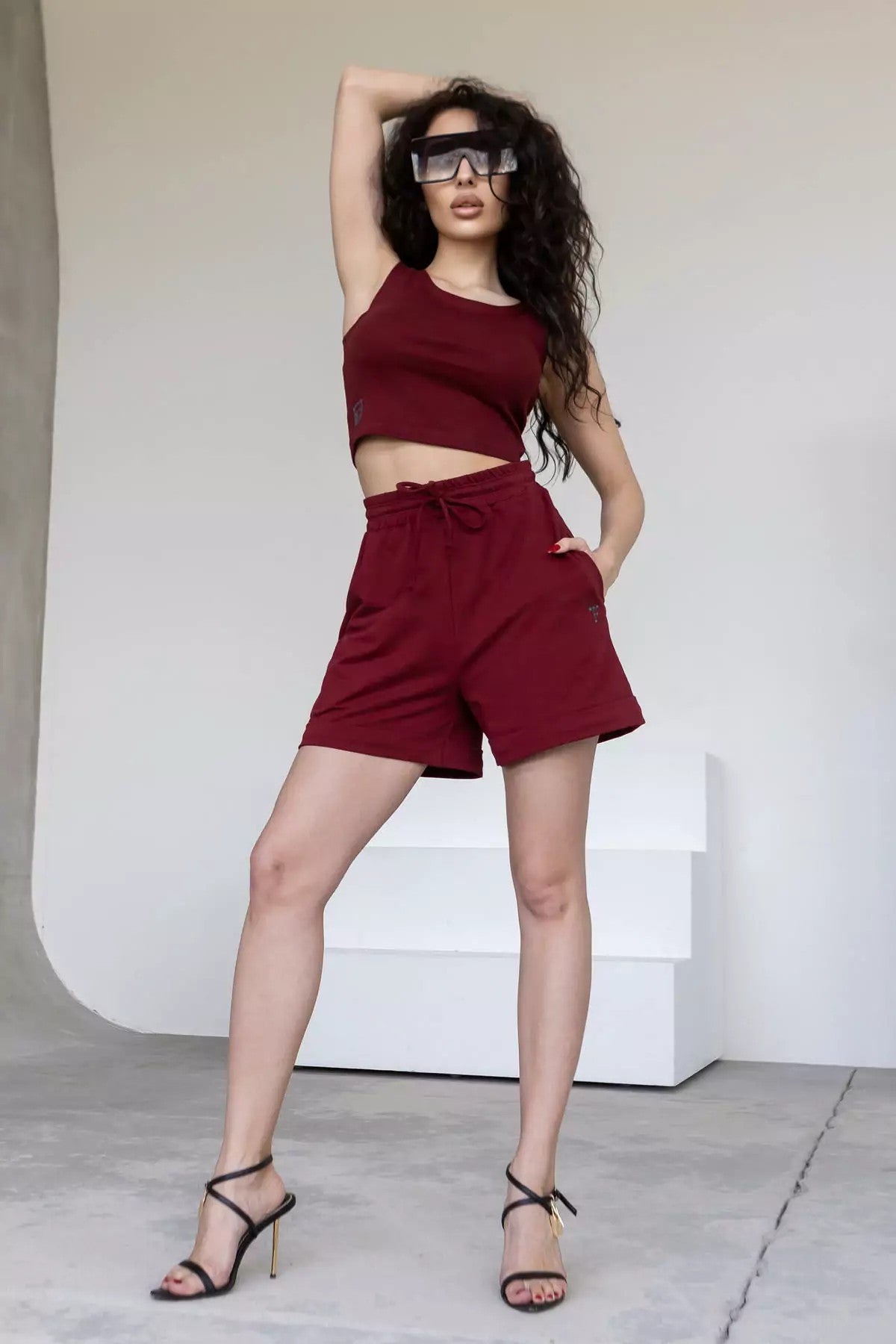 Хлопковый костюм с логотипом N9-RB37+H24-LD37