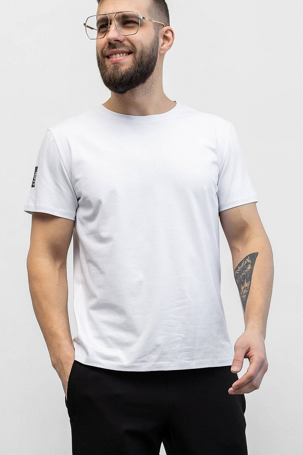 Мужская хлопковая футболка RMSK5-KH11