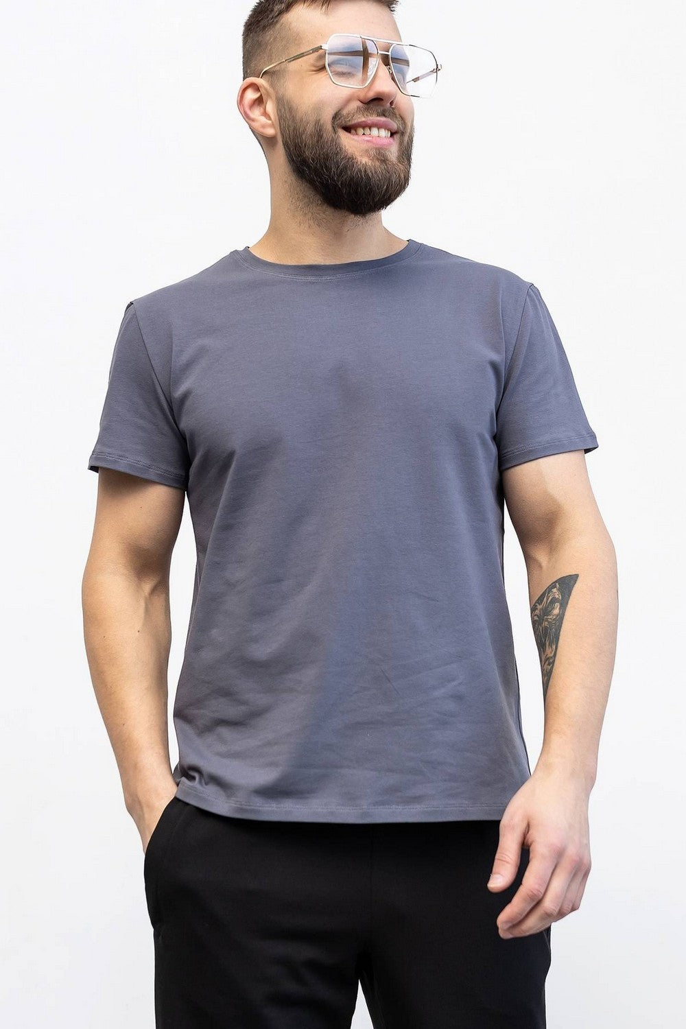 Мужская хлопковая футболка RMSK5-KH9