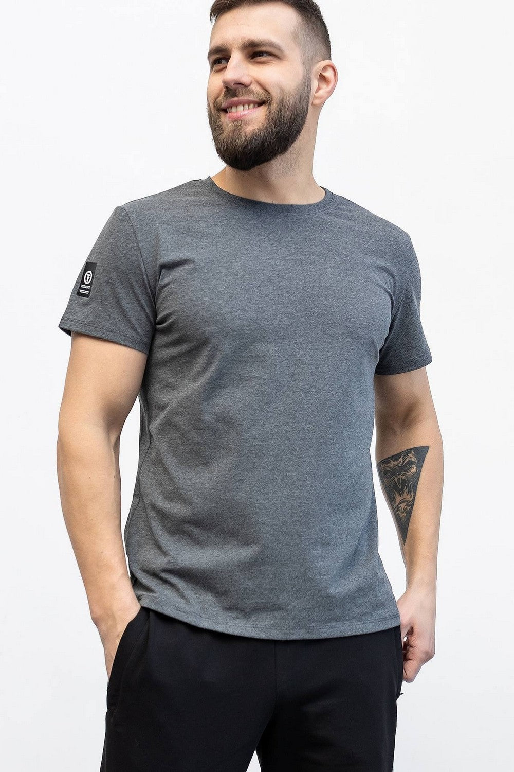 Мужская хлопковая футболка RMSK5-KH91