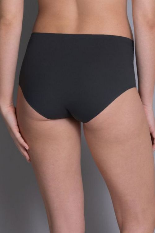 Бесшовные трусики 1343 Essentials High-waist+ black