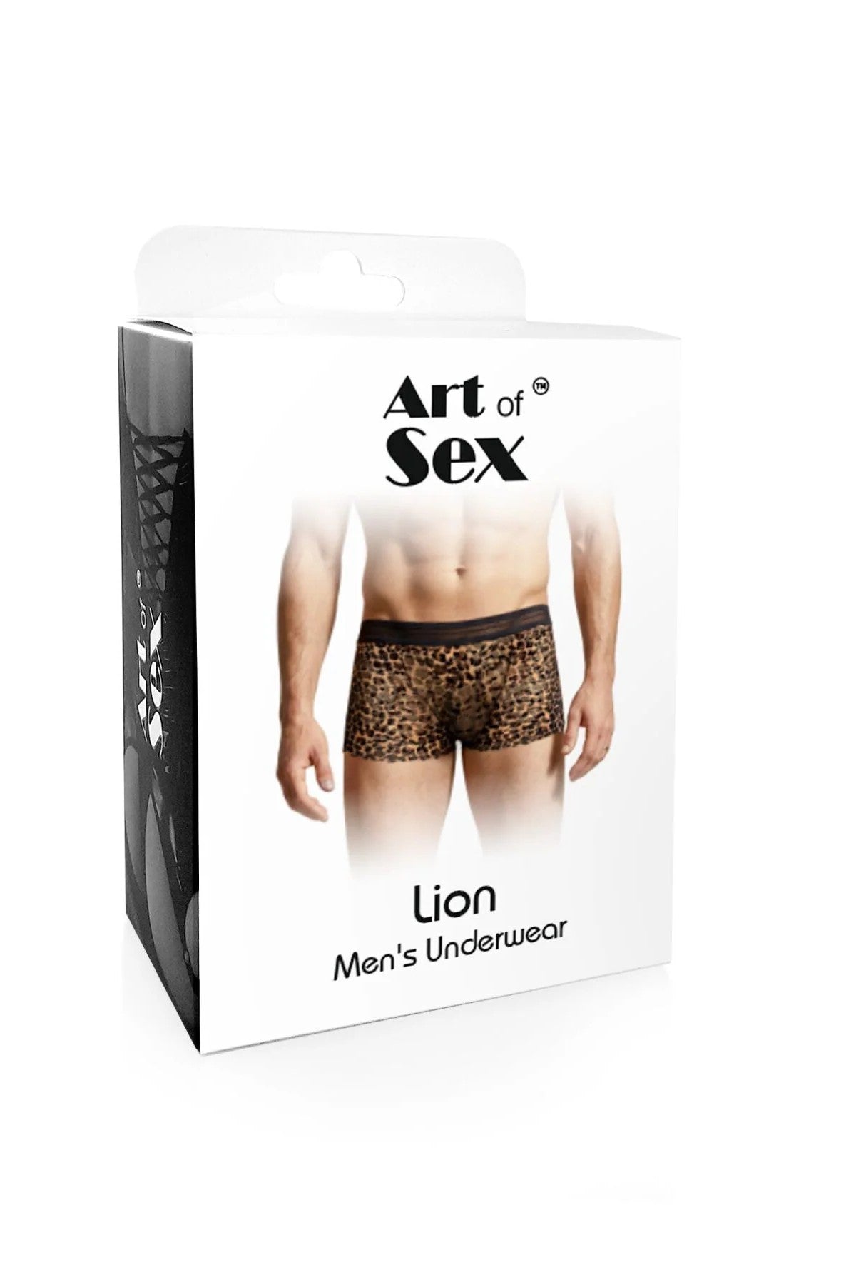 Чоловічі труси з мікросітки Lion Art of Sex