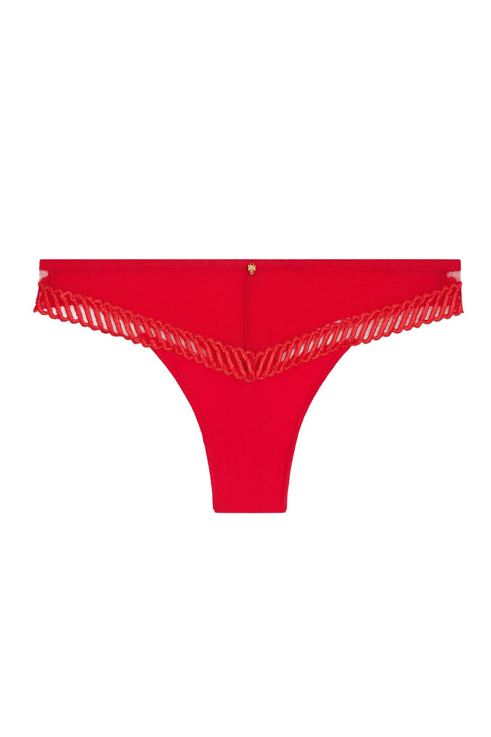 Трусики стринг с микросеткой 4M26 Sheer Emotion diva red