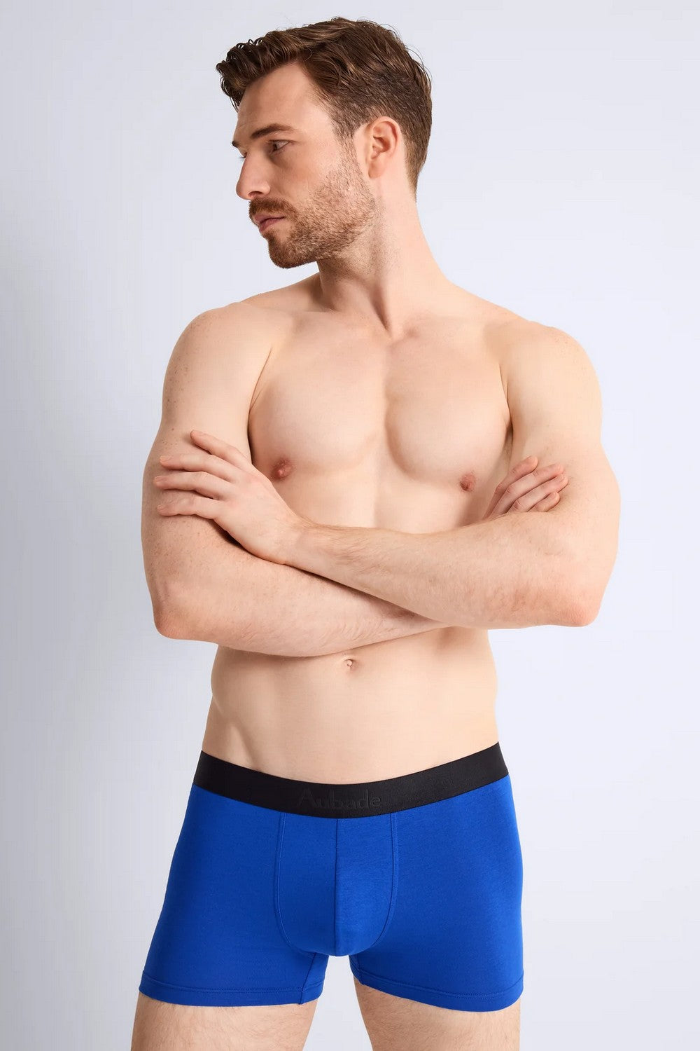 Чоловічі труси шорти XB58T birds/bleu (2 шт.)