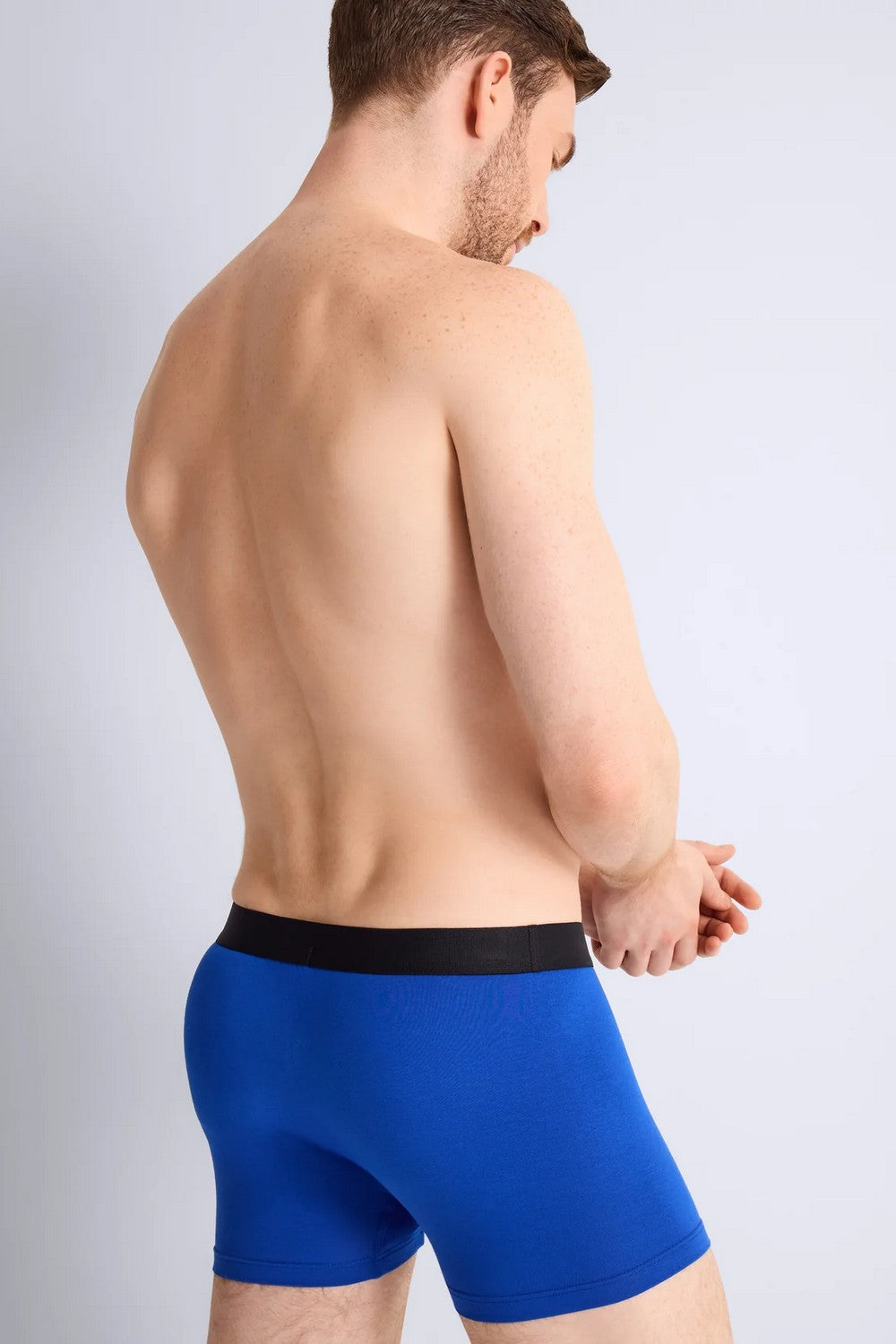 Чоловічі труси шорти XB58T birds/bleu (2 шт.)