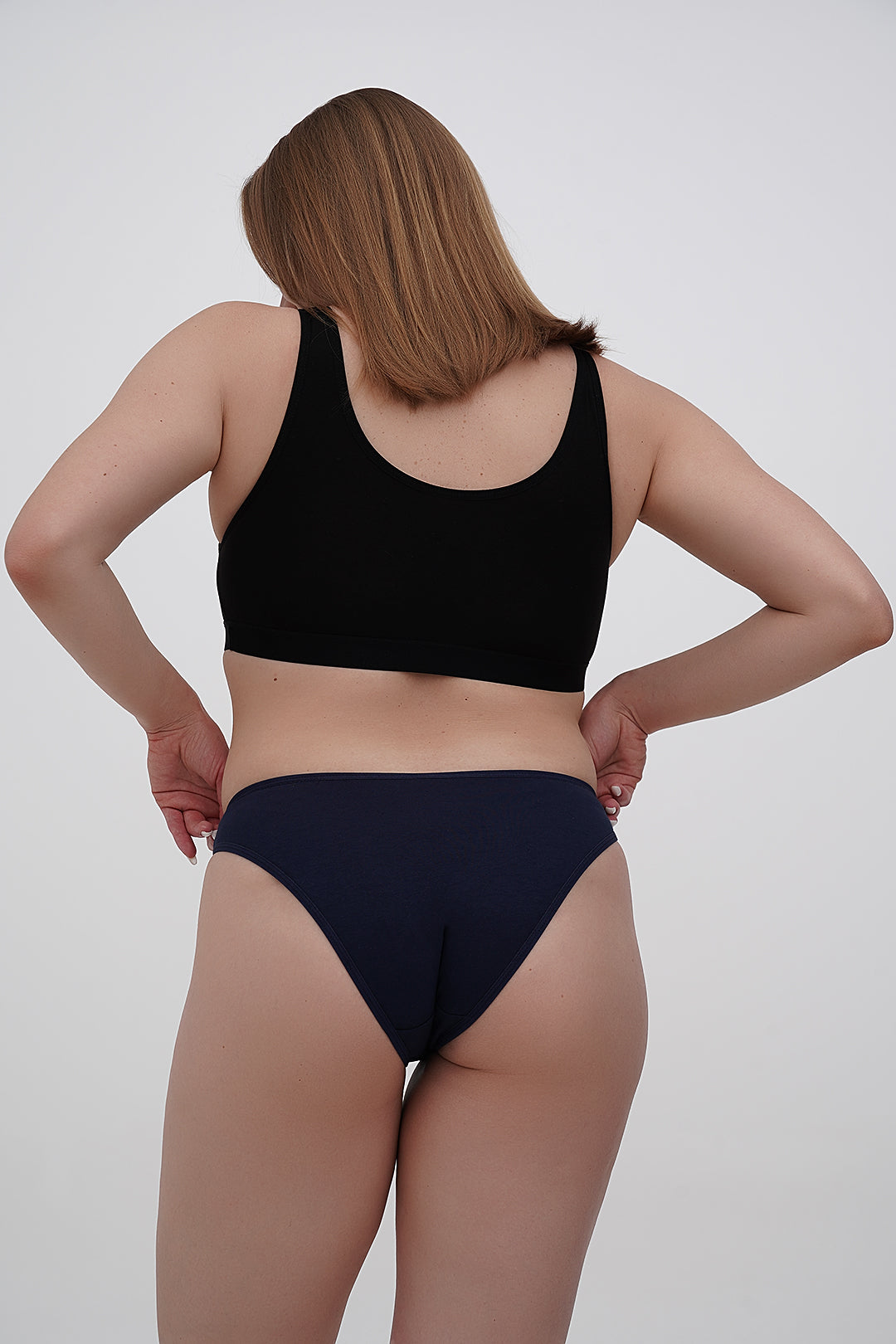 Трикотажный топ 2643 black