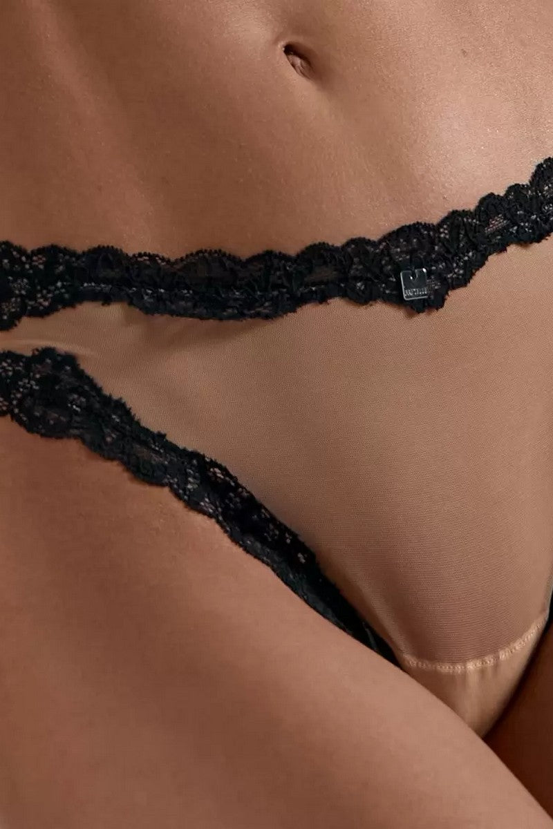 Прозрачные трусики бразилиана Пастис С176