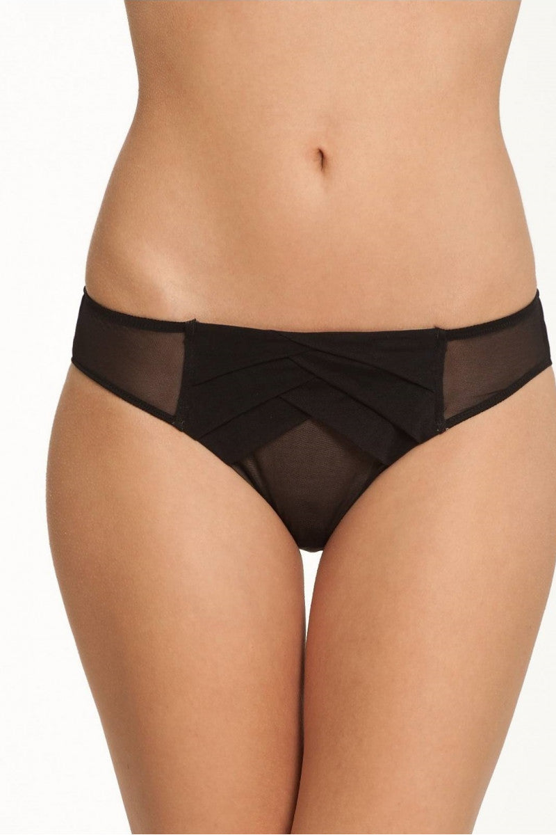 Трусики сліпи із мікросітки 0043/9A66 noir