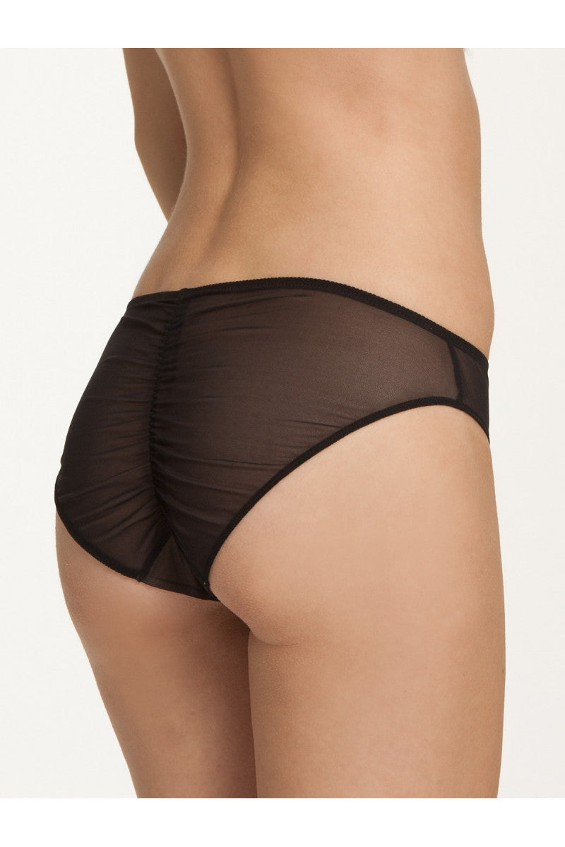 Трусики сліпи із мікросітки 0043/9A66 noir
