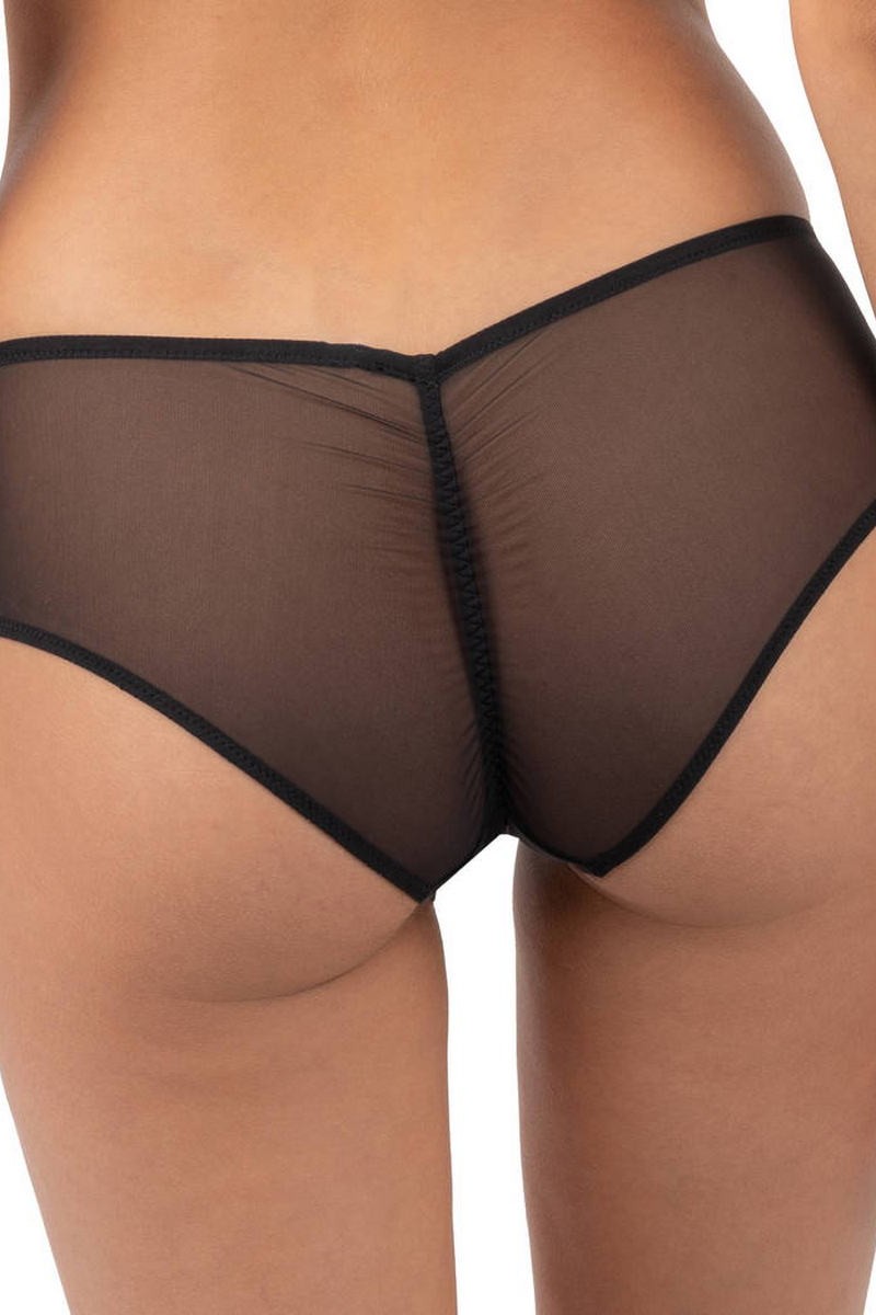 Шортики із мікросітки 0045 noir