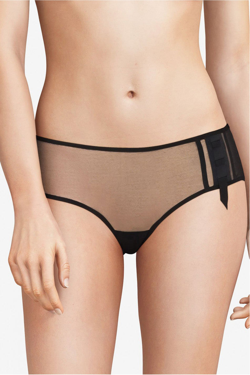 Шортики из микросетки 02D5 noir