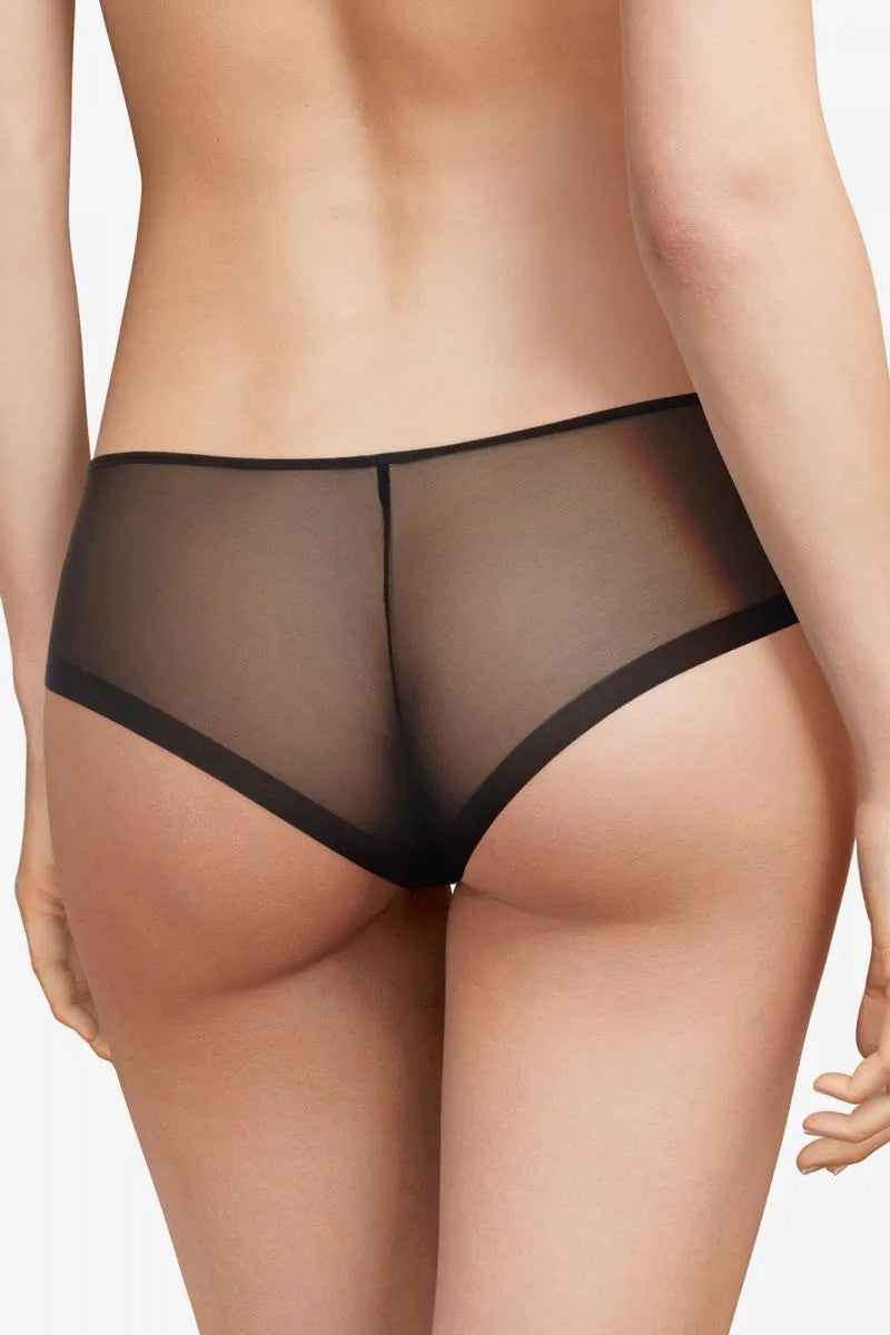 Шортики с кружевом 02E5 noir