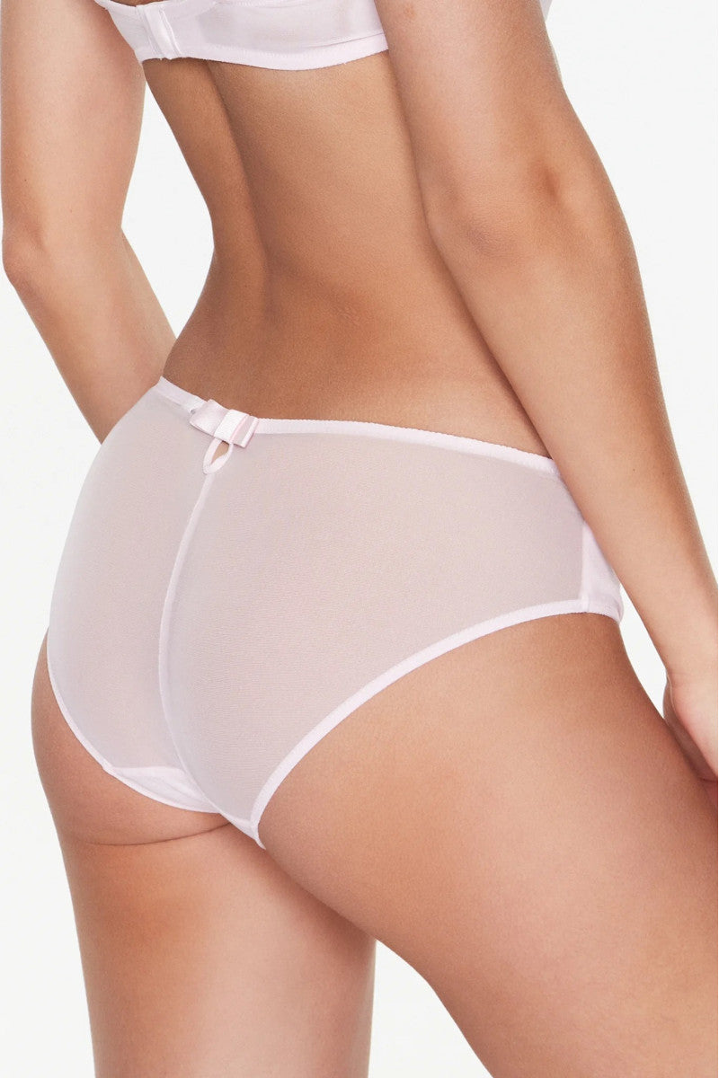 Трусики слип из микросетки T230163 dragee pink