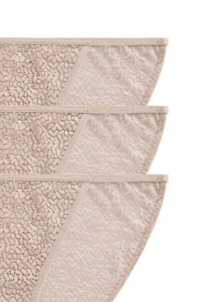 Трусики бікіні 242512789 (3 шт.) beige