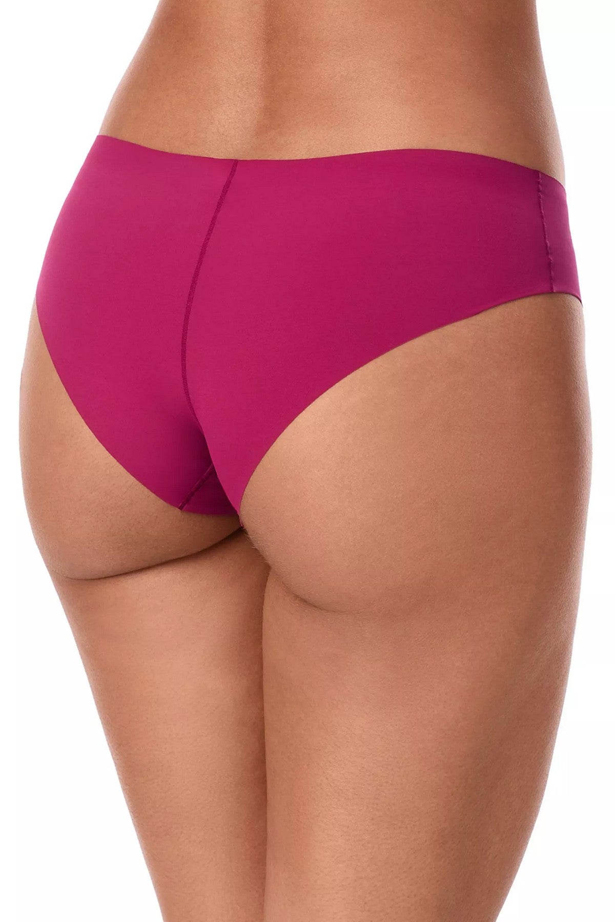 Бесшовные трусики слип DK5028 red plum