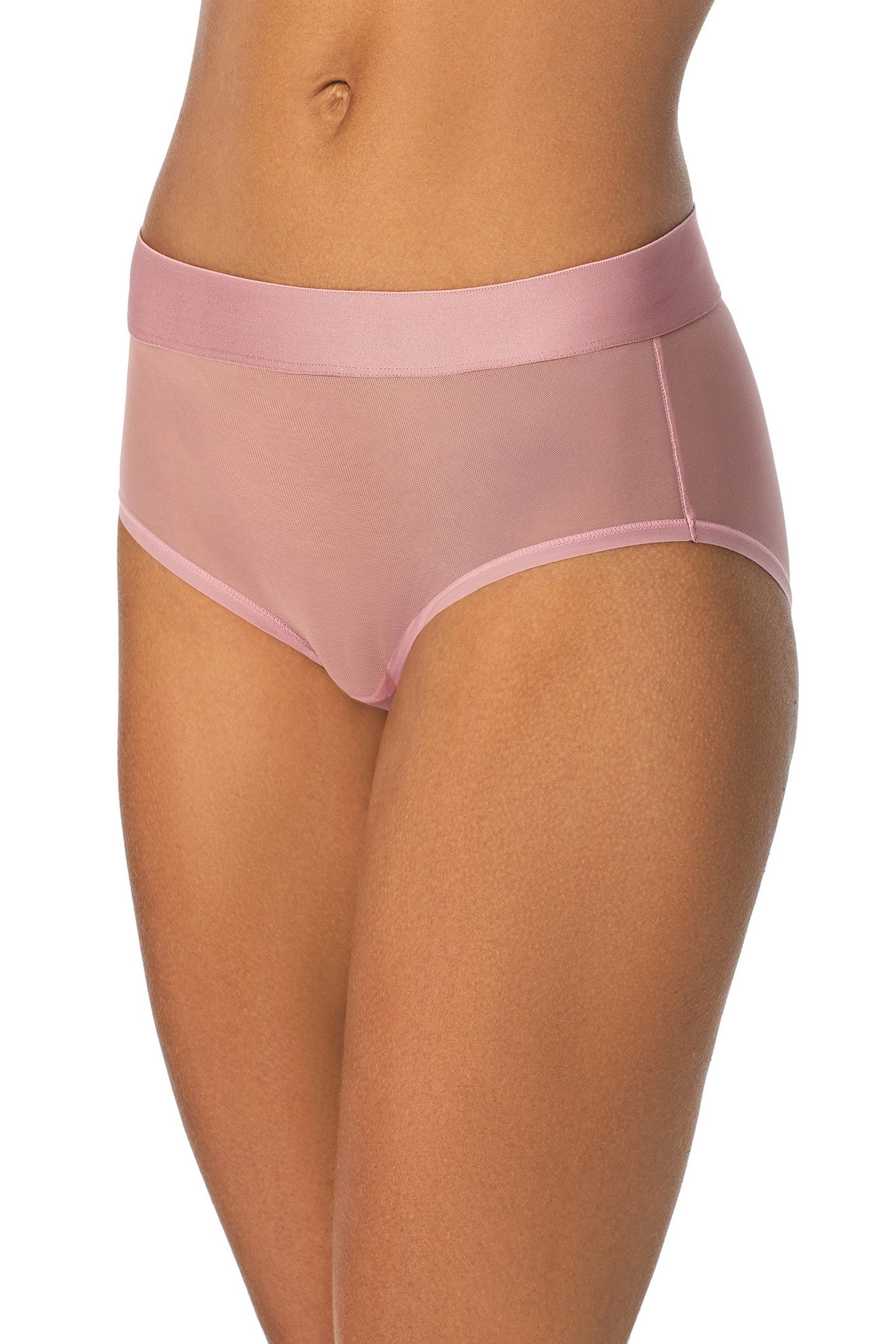 Высокие трусики слип DK8195 lilas