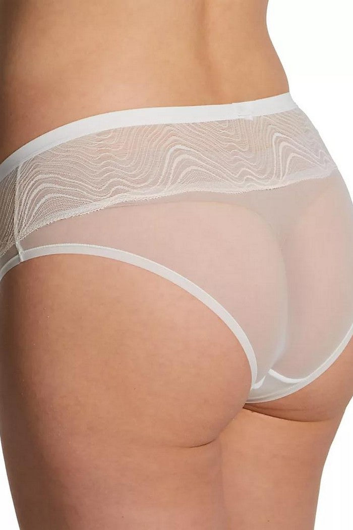 Трусики слип с кружевом DK8443 snow