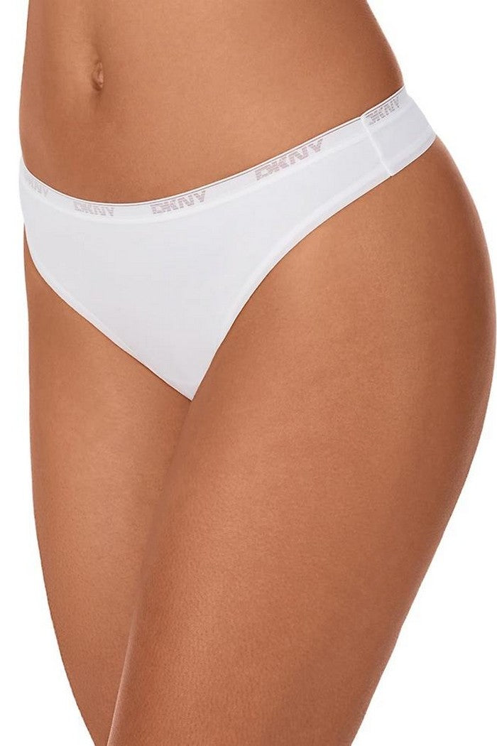 Хлопковые трусики стринг DK8461 white