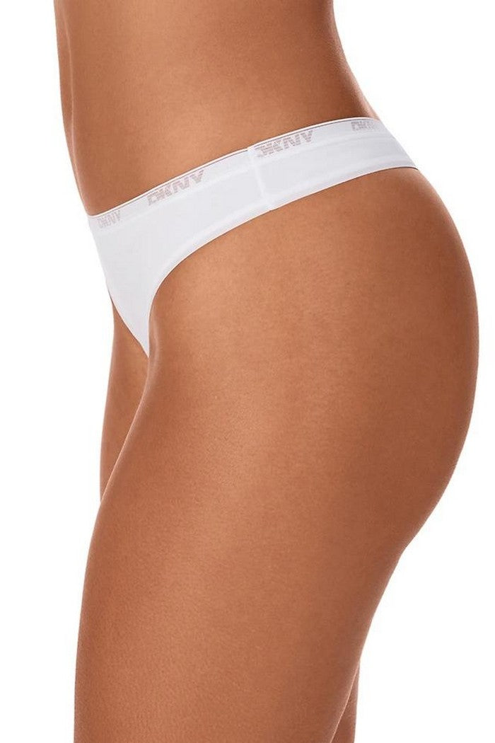 Хлопковые трусики стринг DK8461 white