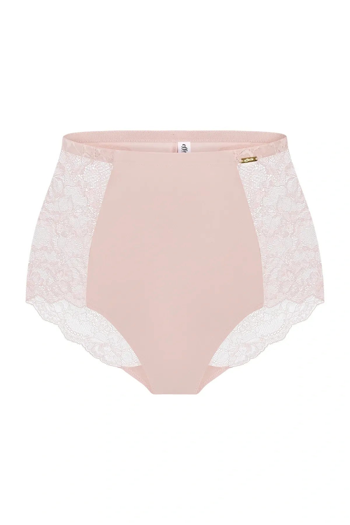 Трусики миди с кружевом 021 032 Camilla silver peony