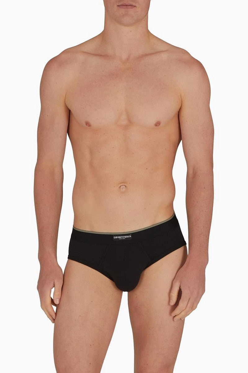 Чоловічі сліпи 168097209 (2 шт.) multi Emporio Armani чорні