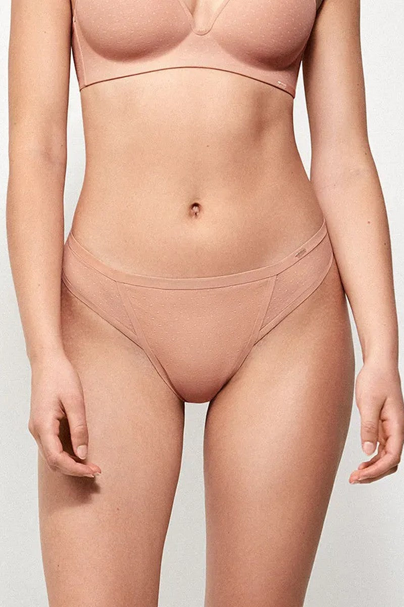 Трусики бразилиана 110047B nude