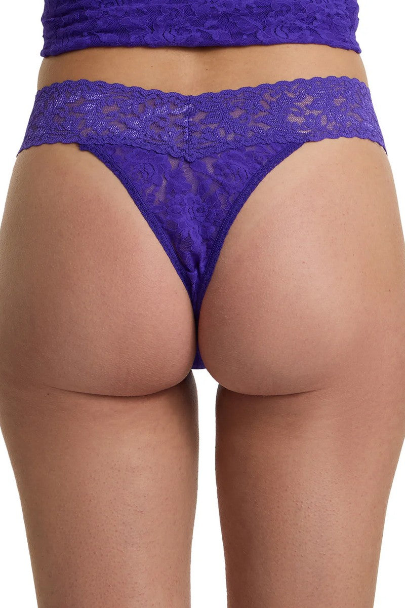 Кружевные трусики стринг 4811 Signature Lace verbena