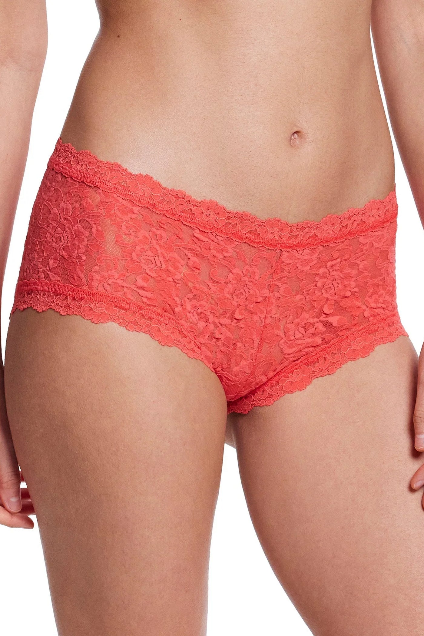 Кружевные шортики 4812P Signature Lace hibiscus bloom