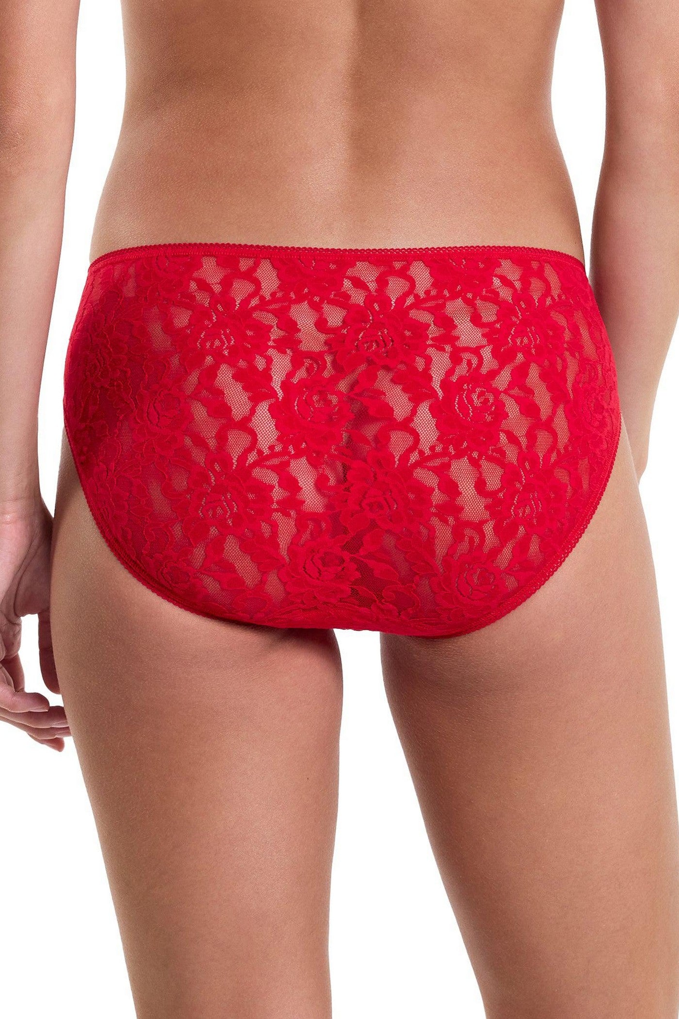 Кружевные трусики слип 482184 Signature Lace red