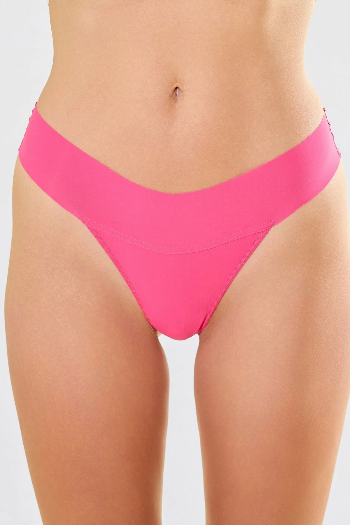 Безшовні трусики стрінги 6J1661B Breathe provocative pink Hanky Panky