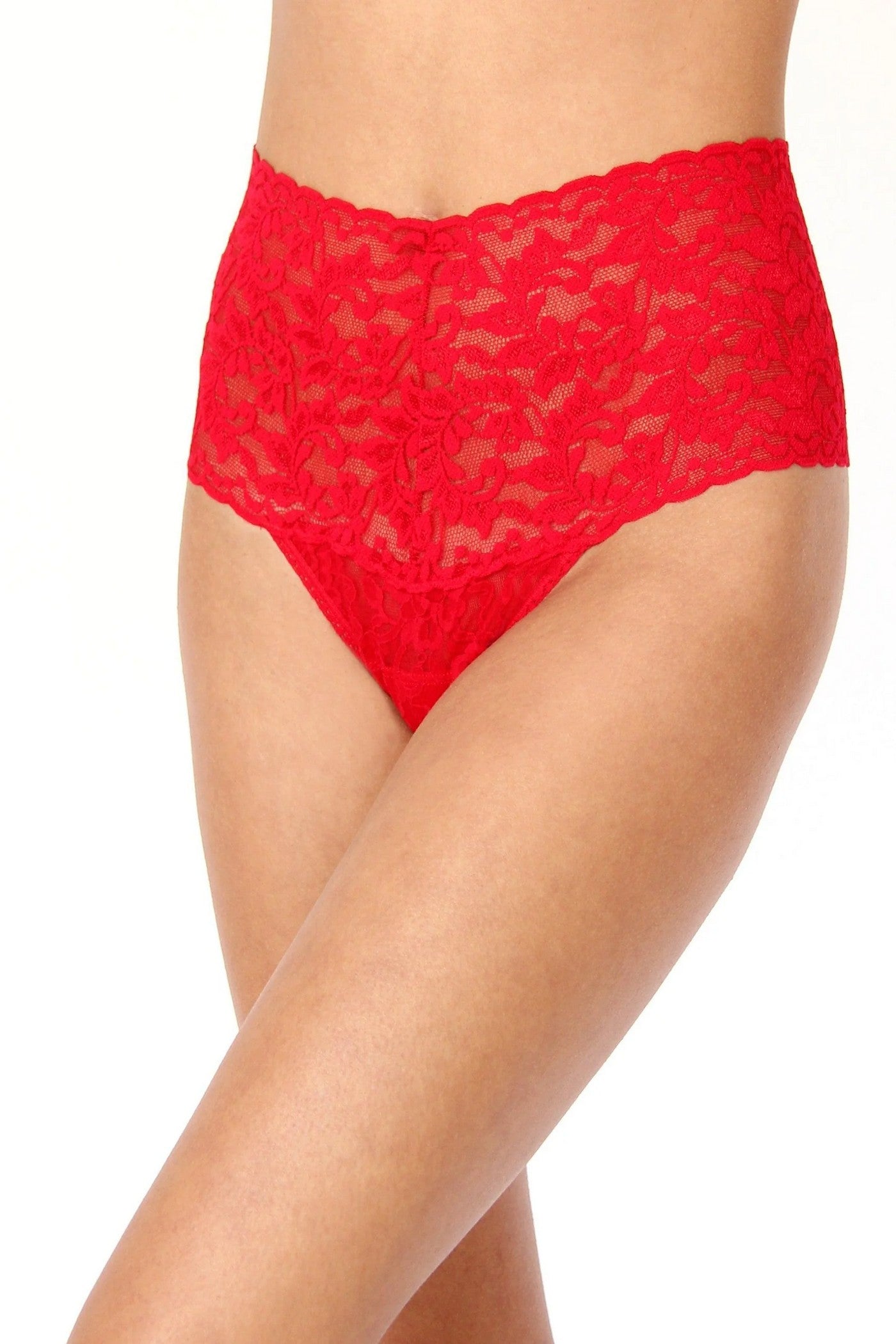 Высокие трусики стринг 9K1926P Retro Collections red