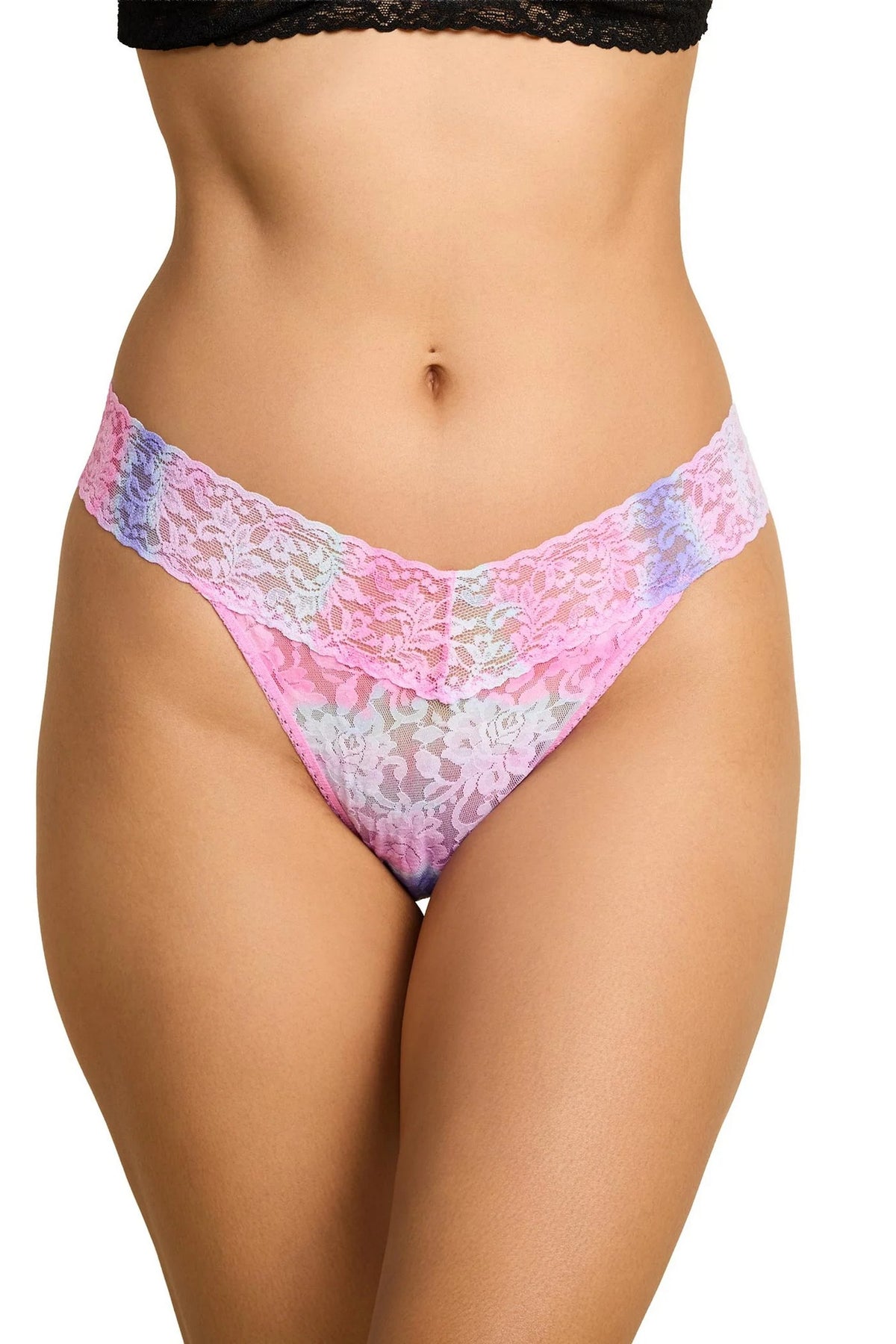 Мереживні трусики стрінги PR4811 rem pink Hanky Panky
