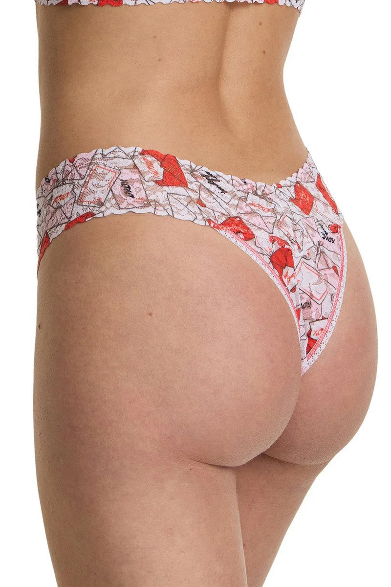 Кружевные трусики стринг PR4811 with love
