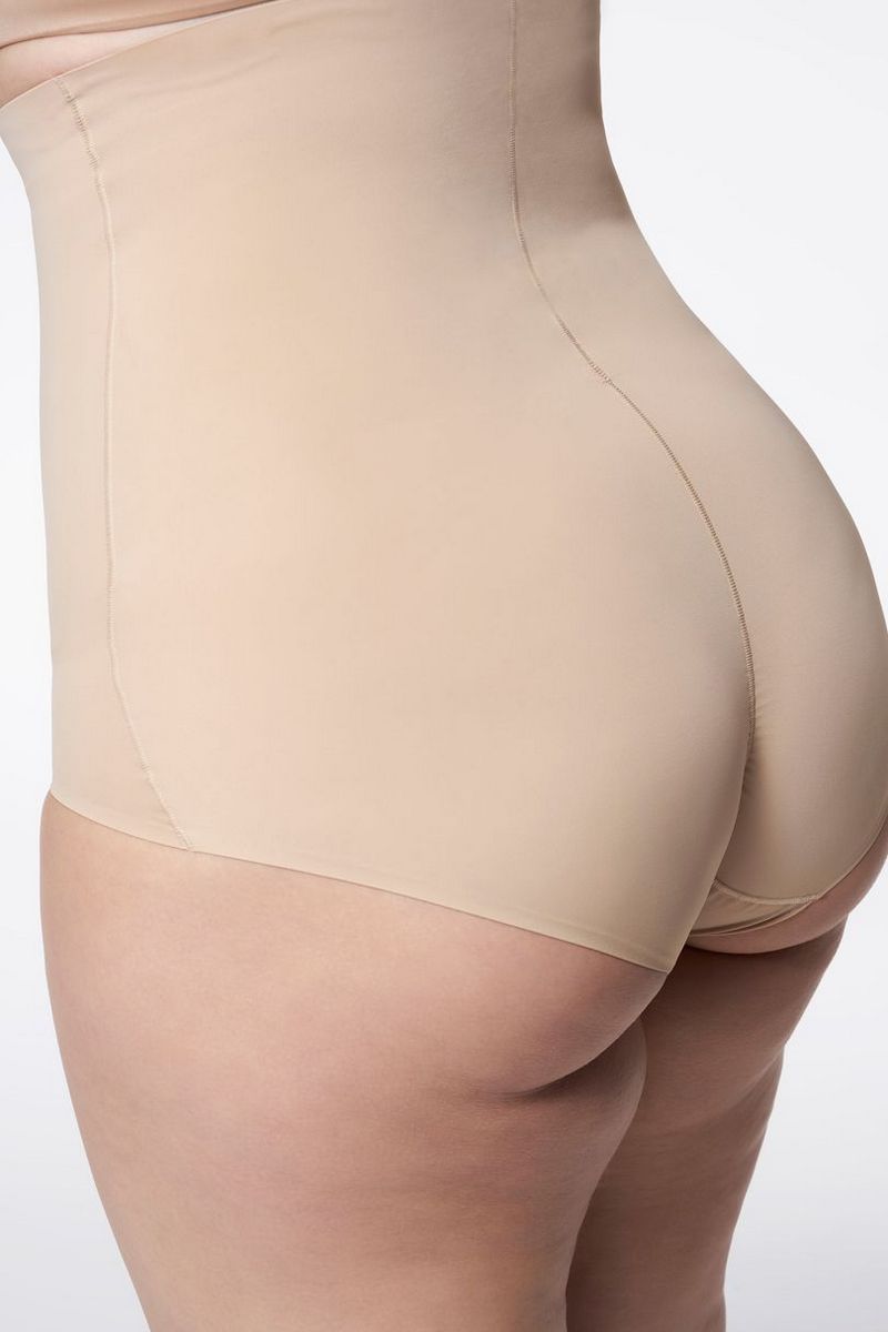 Бесшовные утягивающие трусы с высокой талией 241 Basic