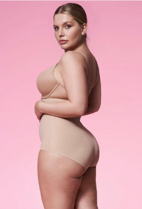 Бесшовные утягивающие трусы с высокой талией 241 Basic