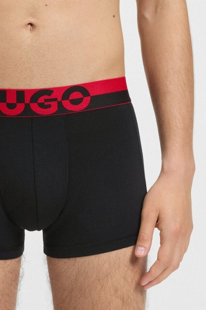 Чоловічі транки 314957313 (3 шт.) black Hugo Boss гульфік