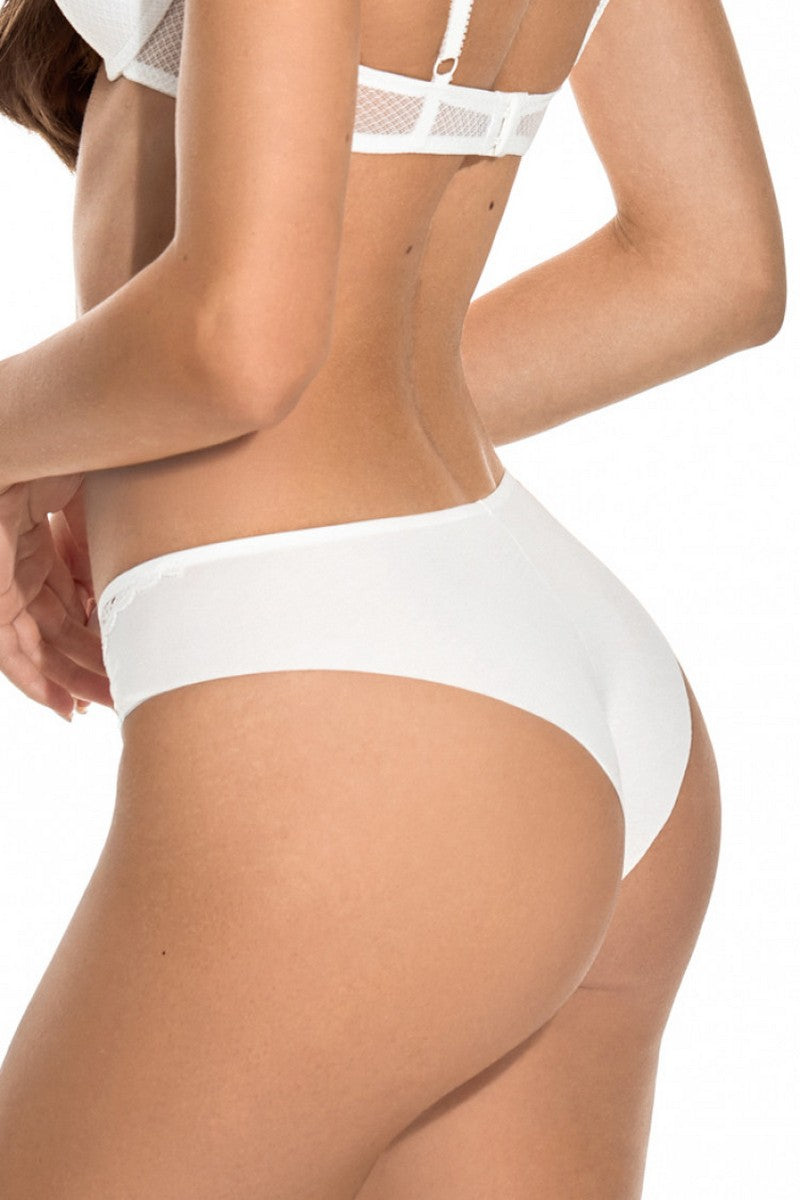 Бесшовные трусики бразилиана 2239/32 Liwia milk