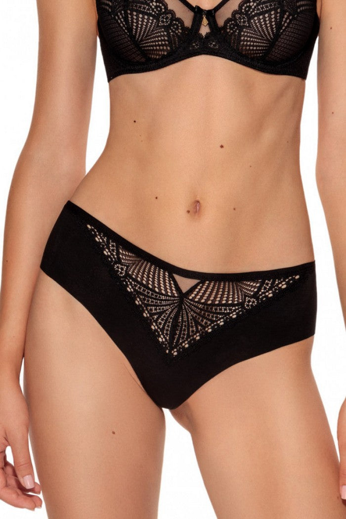 Бесшовные шортики 2402/32 Elvira black