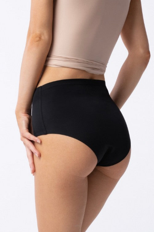 Высокие трусики слип Amber Maxi black