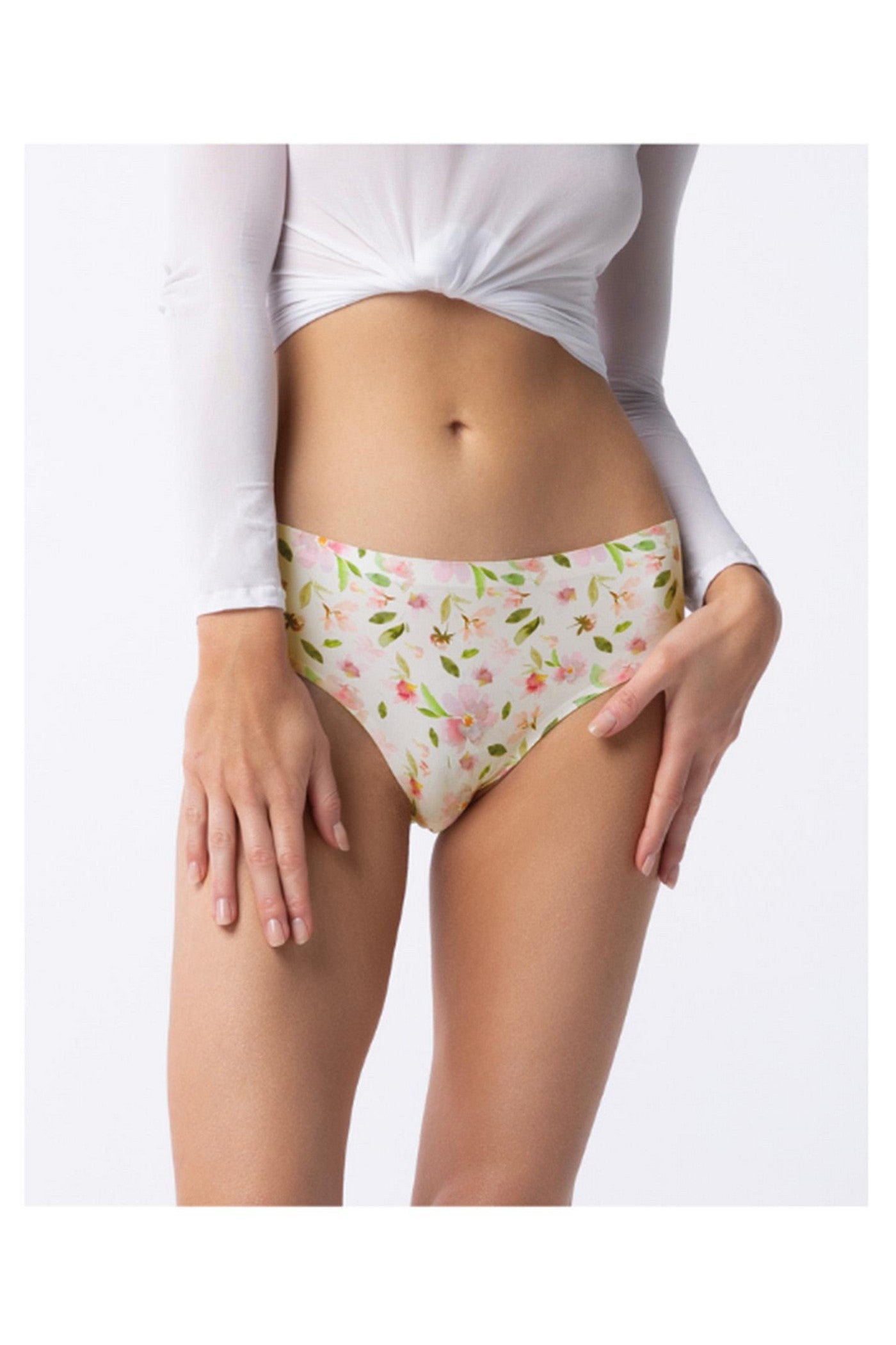 Бесшовные трусики слип Simple Classic Jasmine