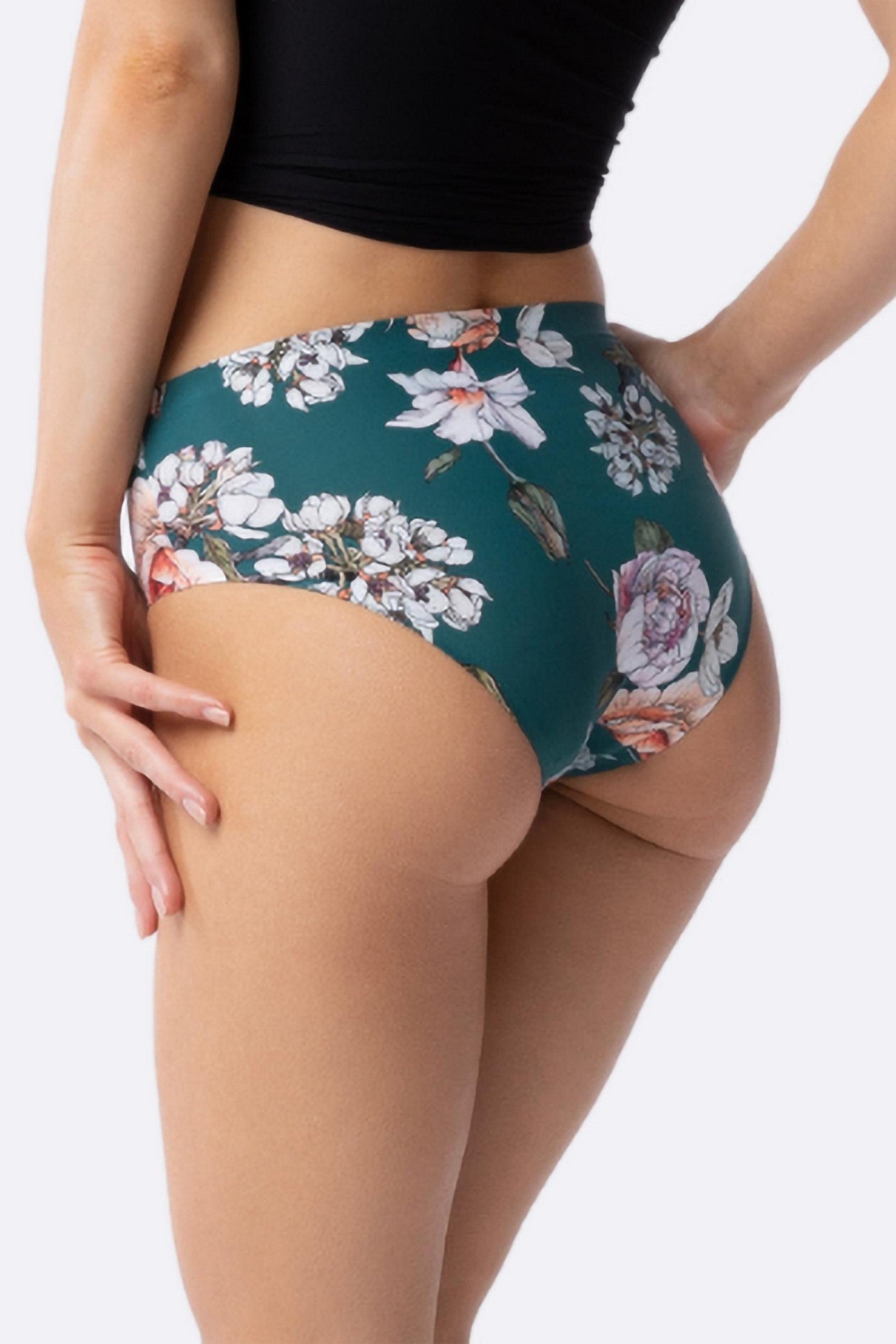 Бесшовные трусики слип Simple Classic Tea rose