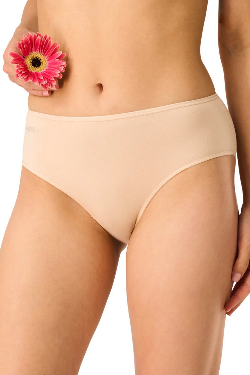 Хлопковые трусики слип LPC 185 (2 шт.) beige
