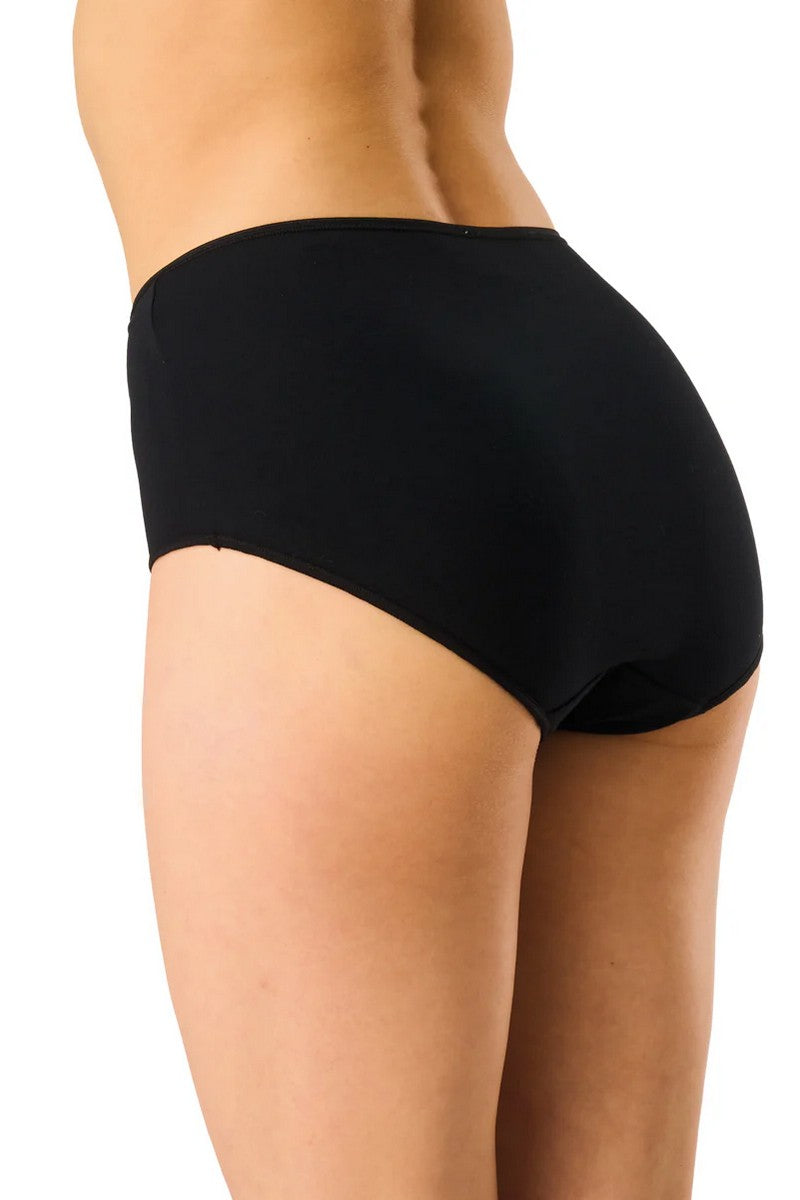 Хлопковые трусики слип LPF 185 (2 шт.) black