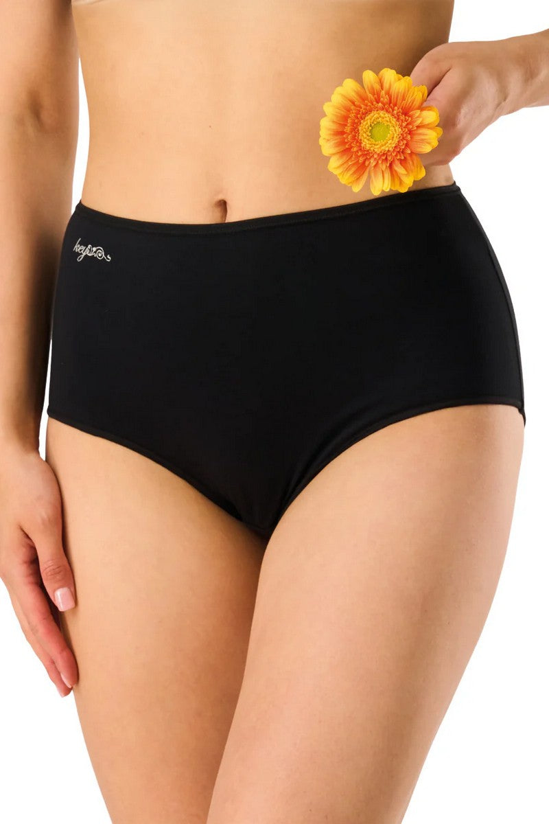 Хлопковые трусики слип LPF 185 (2 шт.) black