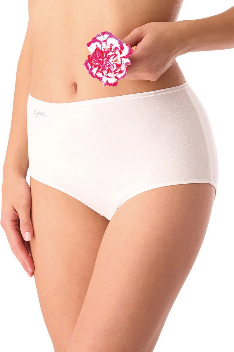 Бавовняні трусики сліпи LPF 185 white Key