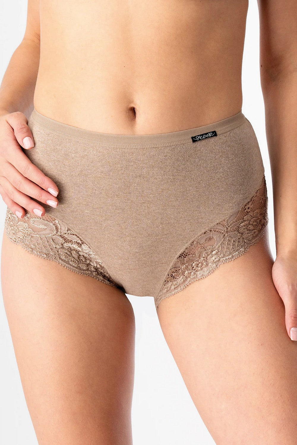 Хлопковые трусики с термоэффектом LPF 729 (2 шт.) caramel beige