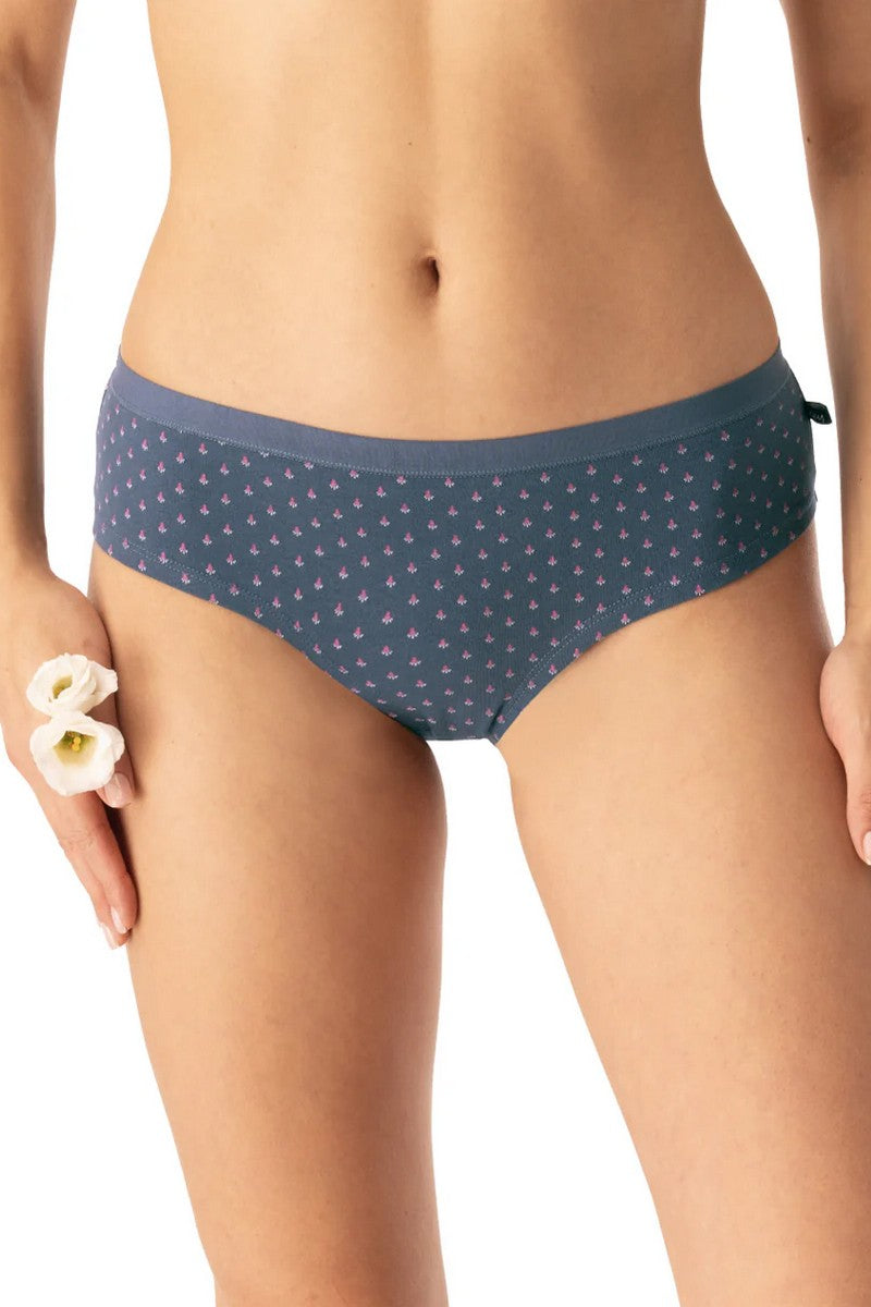 Хлопковые трусики слип LPN 523 (2 шт.) blue